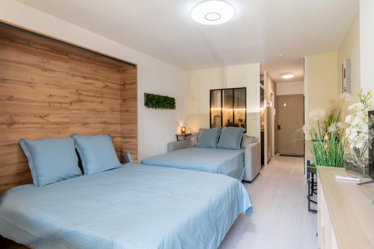 Apartament Les Flamants Roses - Studio Avec Balcon Nîmes Zewnętrze zdjęcie